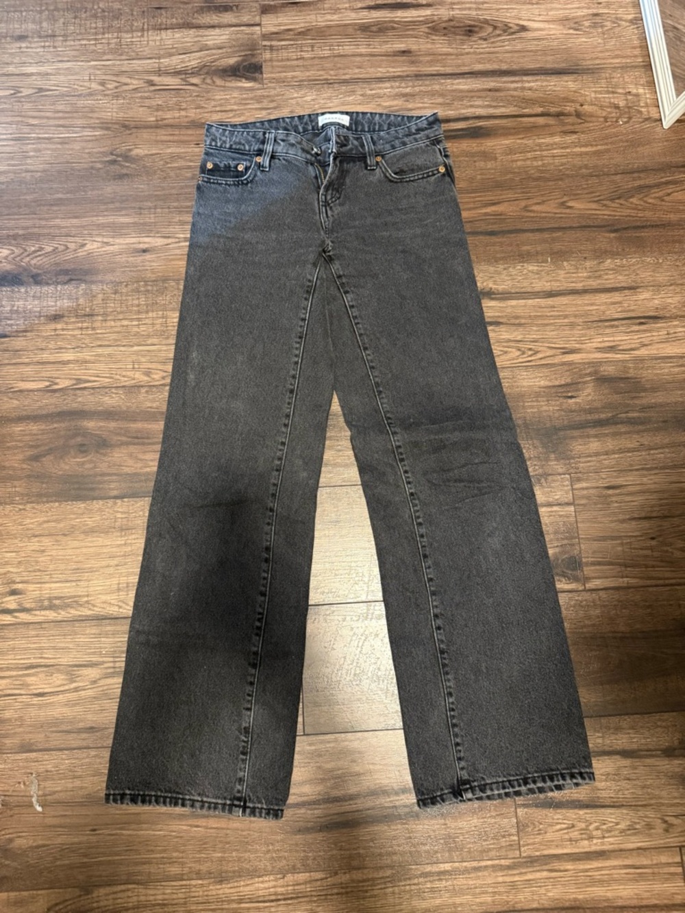 PacSun Women's Black Washed Boyfriend Jeans size 22